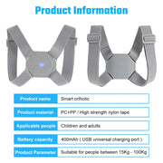 Smart Posture Corrector | Adjustable Intelligent Spine Clavicle Brace Support